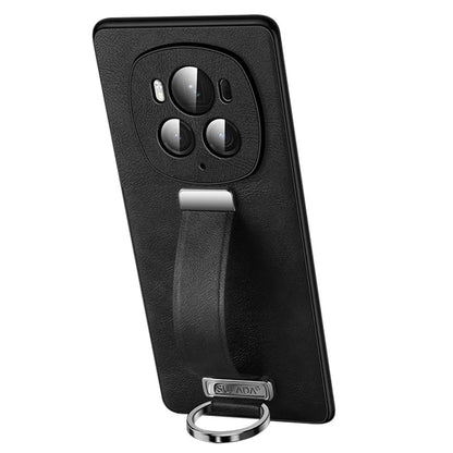 SULADA Fashion Series for Honor Magic6 5G Kickstand Phone Case Retractable Hand Strap