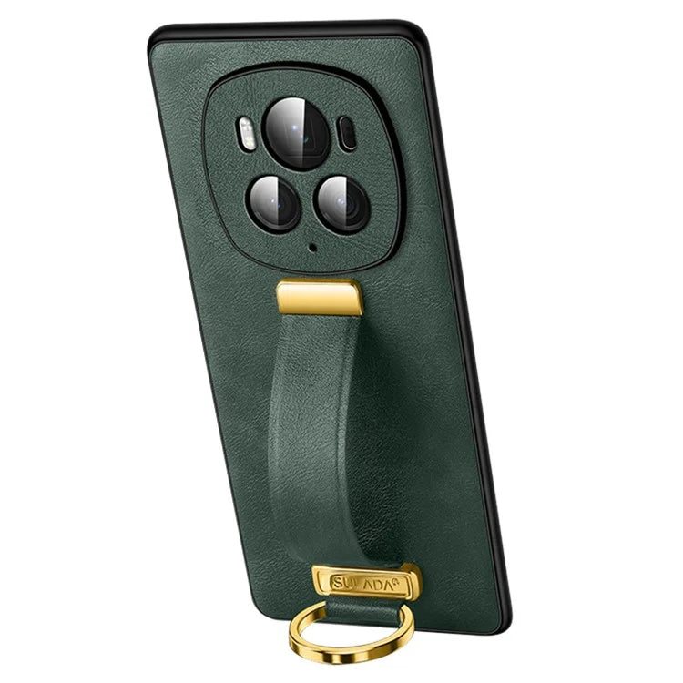SULADA Fashion Series for Honor Magic6 5G Kickstand Phone Case Retractable Hand Strap