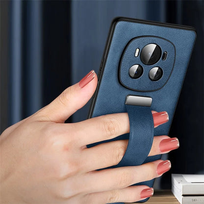 SULADA Fashion Series for Honor Magic6 5G Kickstand Phone Case Retractable Hand Strap