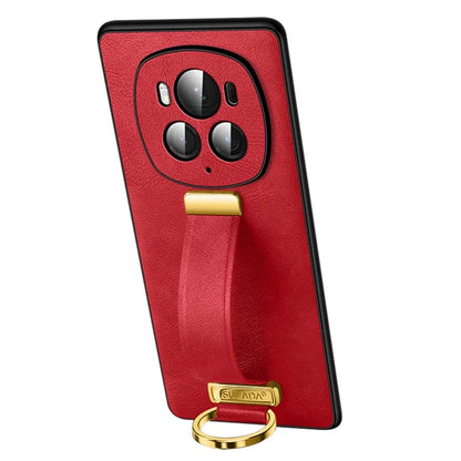 SULADA Fashion Series for Honor Magic6 5G Kickstand Phone Case Retractable Hand Strap