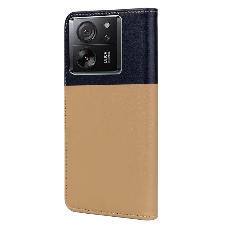 Cartoon Pet Series for Xiaomi 13T / 13T Pro Case Wallet Splicing Leather Cover