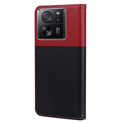 Cartoon Pet Series for Xiaomi 13T / 13T Pro Case Wallet Splicing Leather Cover