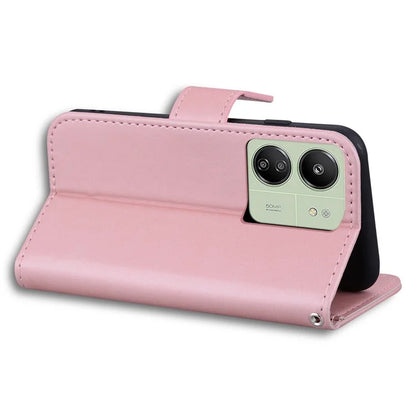 For Xiaomi Redmi 13C 4G / Poco C65 4G Case Cartoon Pattern Wallet Leather Phone Cover