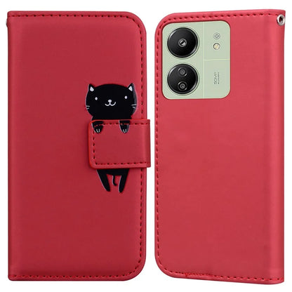For Xiaomi Redmi 13C 4G / Poco C65 4G Case Cartoon Pattern Wallet Leather Phone Cover