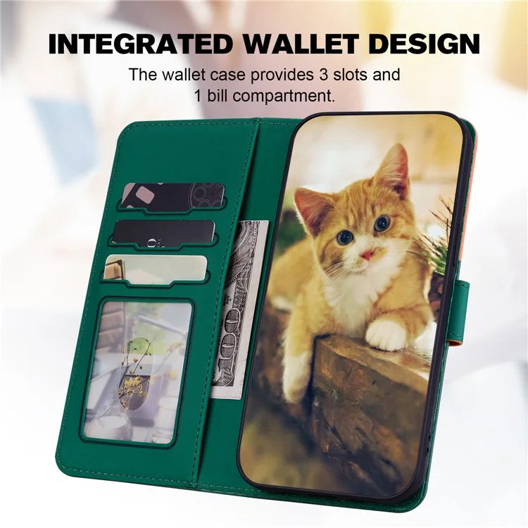Cartoon Pet Series for Xiaomi Redmi 13C 4G / Poco C65 4G Case Leather Phone Wallet Cover