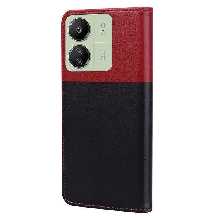 Cartoon Pet Series for Xiaomi Redmi 13C 4G / Poco C65 4G Case Leather Phone Wallet Cover