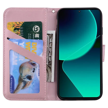 For Xiaomi 13T / 13T Pro Case Wallet Leather Phone Cover Cartoon Pattern Printing