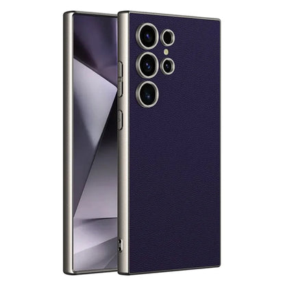 GKK For Samsung Galaxy S24 Ultra Case Leather+PC+TPU Matte Phone Cover