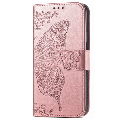 For Xiaomi Redmi Note 13 Pro+ 5G Wallet Case Imprinted Butterfly Pattern PU Leather Phone Cover