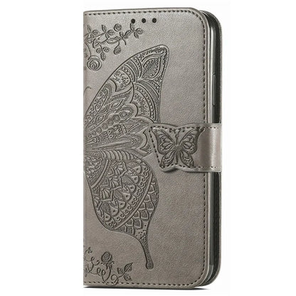 For Xiaomi Redmi Note 13 Pro+ 5G Wallet Case Imprinted Butterfly Pattern PU Leather Phone Cover