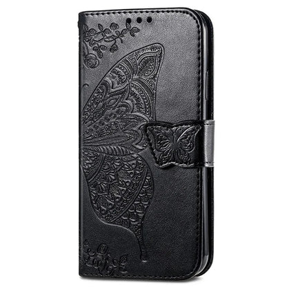 For Xiaomi Redmi Note 13 5G Case Butterfly Pattern Folio PU Leather Stand Phone Cover