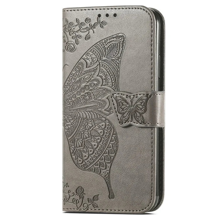 For Xiaomi Redmi Note 13 5G Case Butterfly Pattern Folio PU Leather Stand Phone Cover