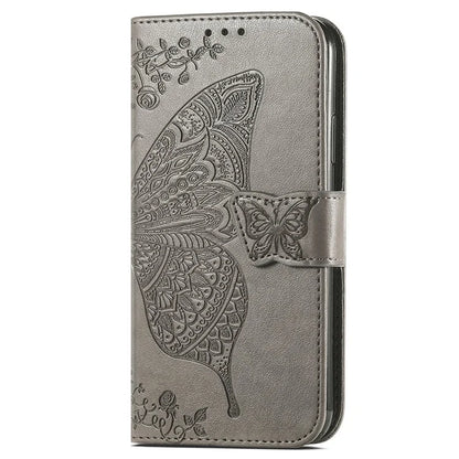 For Xiaomi Redmi Note 13 5G Case Butterfly Pattern Folio PU Leather Stand Phone Cover