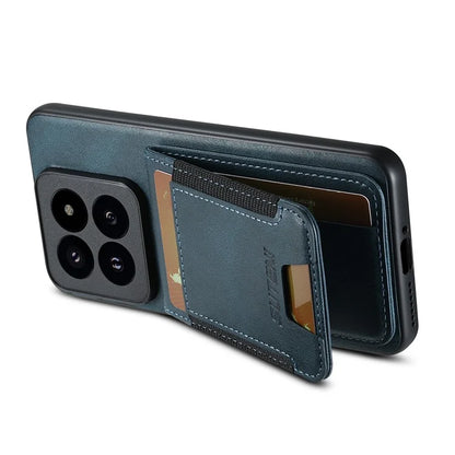 SUTENI H03 For Xiaomi 14 Case with Card Holder Slot Shockproof Kickstand Phone Cover