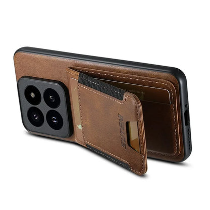 SUTENI H03 For Xiaomi 14 Case with Card Holder Slot Shockproof Kickstand Phone Cover