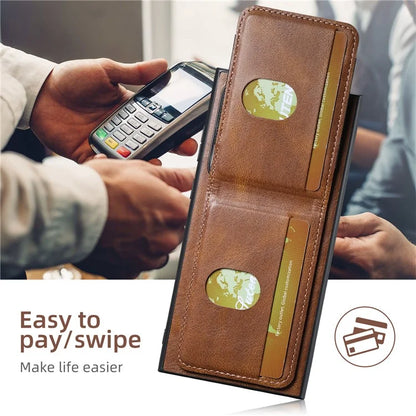 SUTENI H03 For Samsung Galaxy S22 Ultra 5G Case Card Holder Magnetic Adsorption Protective Cover