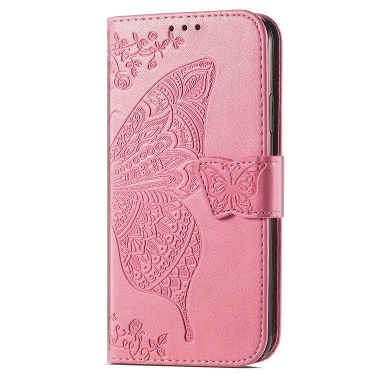 For Huawei nova 12 5G Case Butterfly Pattern Imprinted Phone Cover with Hand Strap