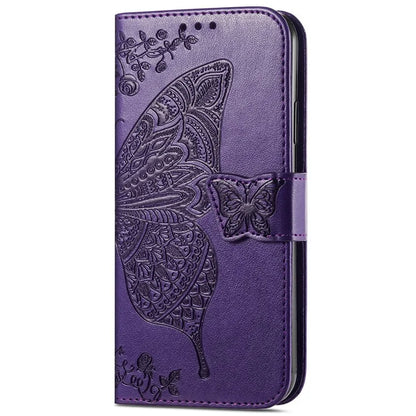 For Huawei nova 12 5G Case Butterfly Pattern Imprinted Phone Cover with Hand Strap