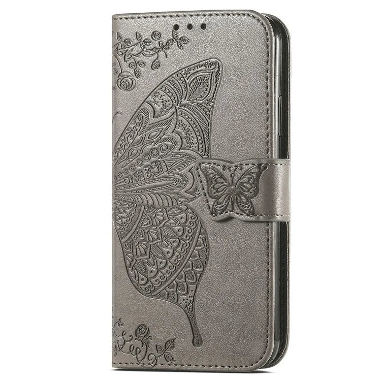 For Huawei nova 12 5G Case Butterfly Pattern Imprinted Phone Cover with Hand Strap