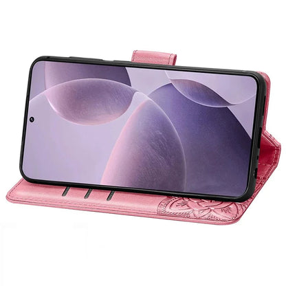 For Xiaomi Redmi K70 5G / K70 Pro 5G Case Butterfly Pattern Stand Anti-scratch Phone Cover