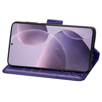 For Xiaomi Redmi K70 5G / K70 Pro 5G Case Butterfly Pattern Stand Anti-scratch Phone Cover