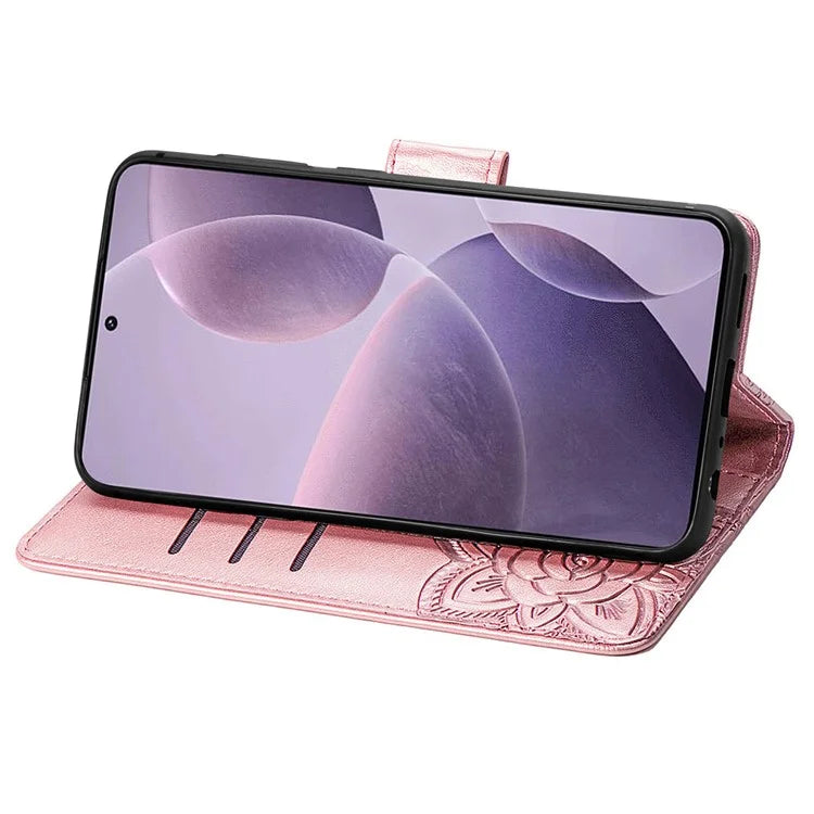 For Xiaomi Redmi K70 5G / K70 Pro 5G Case Butterfly Pattern Stand Anti-scratch Phone Cover