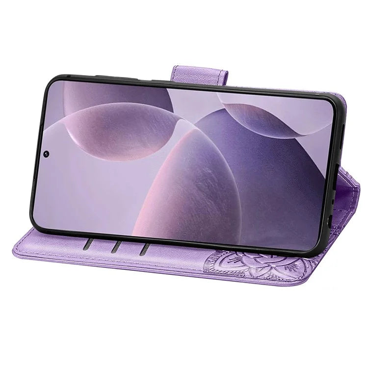 For Xiaomi Redmi K70 5G / K70 Pro 5G Case Butterfly Pattern Stand Anti-scratch Phone Cover
