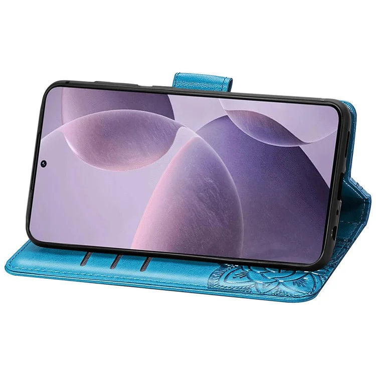 For Xiaomi Redmi K70 5G / K70 Pro 5G Case Butterfly Pattern Stand Anti-scratch Phone Cover
