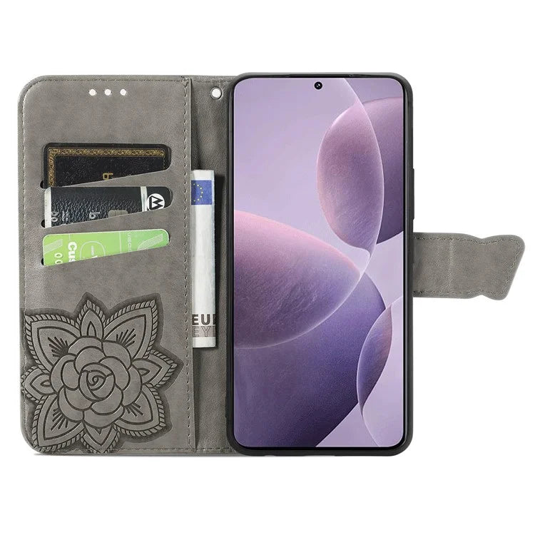 For Xiaomi Redmi K70 5G / K70 Pro 5G Case Butterfly Pattern Stand Anti-scratch Phone Cover
