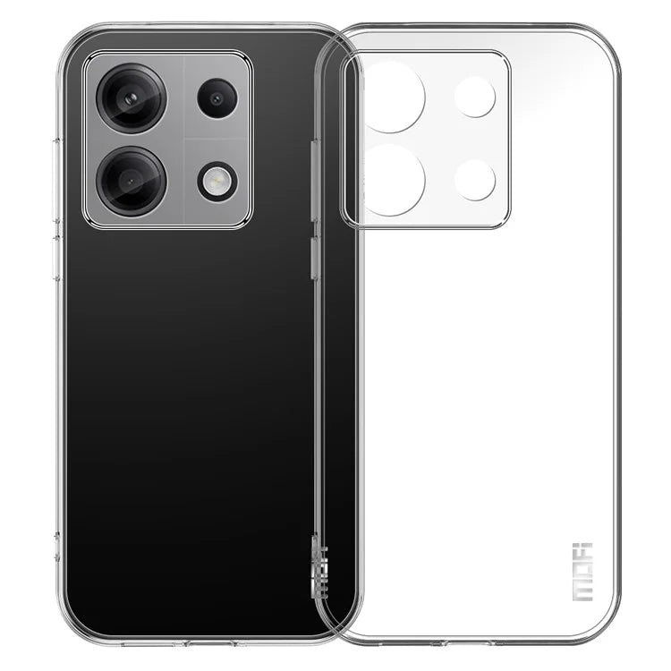 MOFI For Xiaomi Redmi Note 13 Pro 4G / Poco M6 Pro 4G Phone Case Flexible Scratch Resistant TPU Cover
