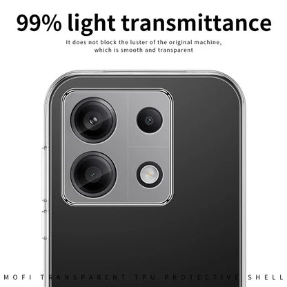 MOFI For Xiaomi Redmi Note 13 Pro 4G / Poco M6 Pro 4G Phone Case Flexible Scratch Resistant TPU Cover
