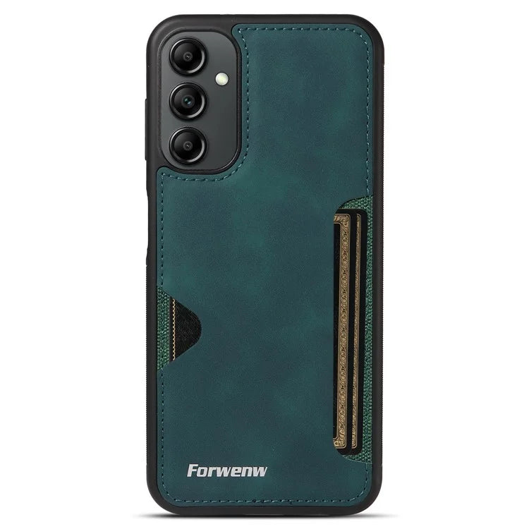 FORWENW F5 Series For Samsung Galaxy A15 5G Mobile Phone Case Leather+TPU Cover with Card Holder