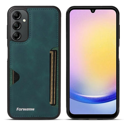 FORWENW F5 Series For Samsung Galaxy A15 5G Mobile Phone Case Leather+TPU Cover with Card Holder