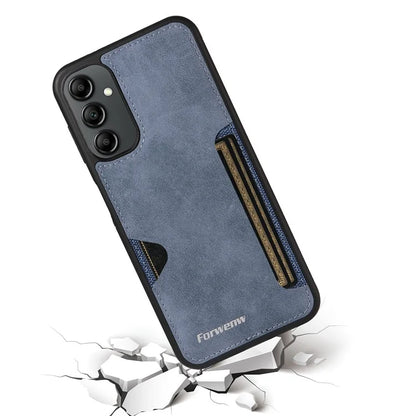 FORWENW F5 Series For Samsung Galaxy A15 5G Mobile Phone Case Leather+TPU Cover with Card Holder