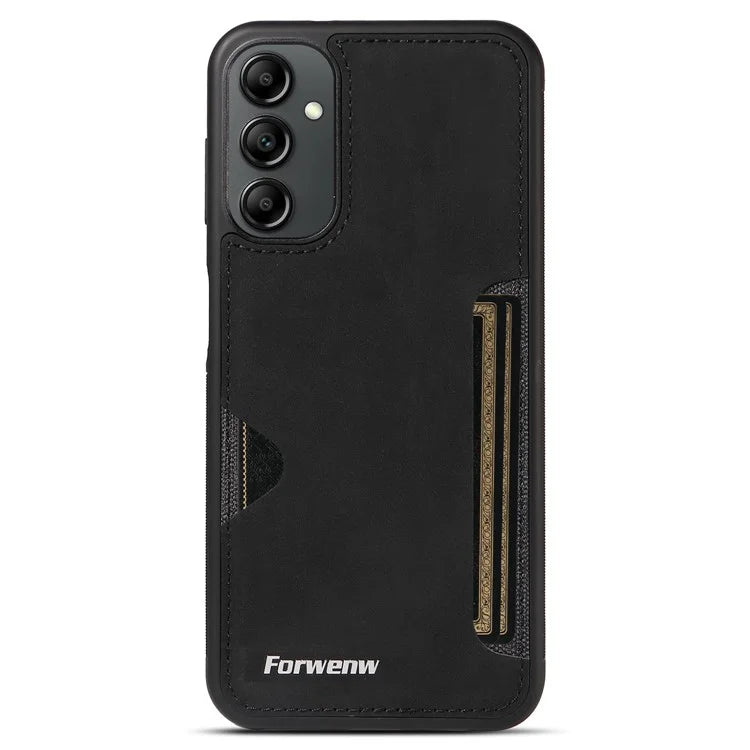 FORWENW F5 Series For Samsung Galaxy A15 5G Mobile Phone Case Leather+TPU Cover with Card Holder
