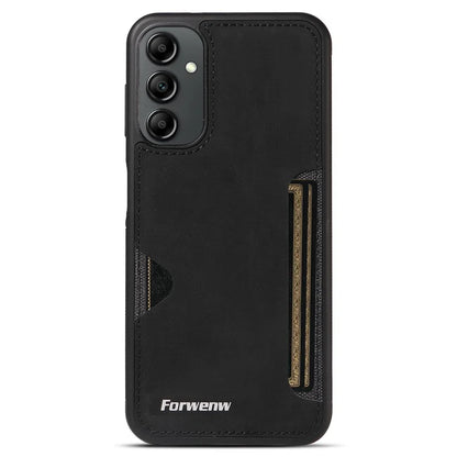 FORWENW F5 Series For Samsung Galaxy A15 5G Mobile Phone Case Leather+TPU Cover with Card Holder