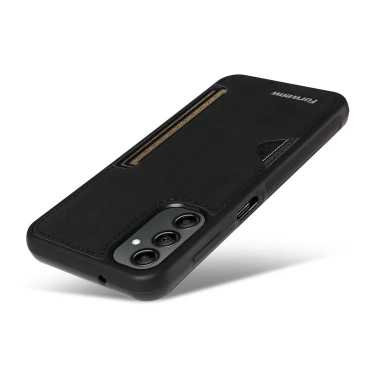 FORWENW F5 Series For Samsung Galaxy A15 5G Mobile Phone Case Leather+TPU Cover with Card Holder