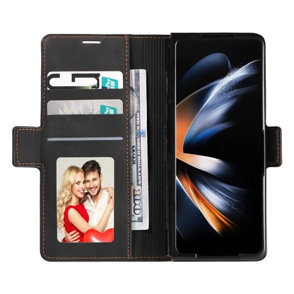 FORWENW Fantasy Series for Samsung Galaxy Z Fold5 5G Magnetic Phone Case Skin-touch Leather Cover