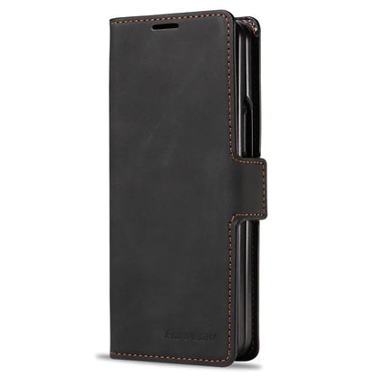 FORWENW Fantasy Series for Samsung Galaxy Z Fold5 5G Magnetic Phone Case Skin-touch Leather Cover