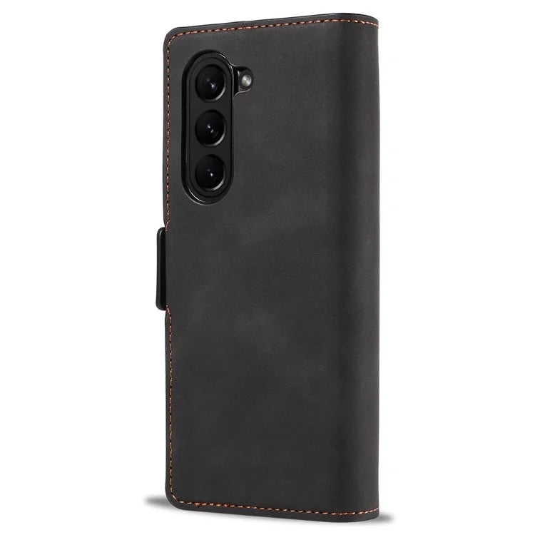 FORWENW Fantasy Series for Samsung Galaxy Z Fold5 5G Magnetic Phone Case Skin-touch Leather Cover