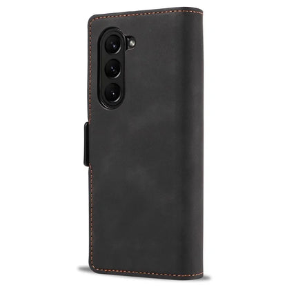FORWENW Fantasy Series for Samsung Galaxy Z Fold5 5G Magnetic Phone Case Skin-touch Leather Cover