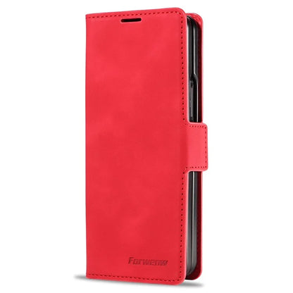 FORWENW Fantasy Series for Samsung Galaxy Z Fold5 5G Magnetic Phone Case Skin-touch Leather Cover