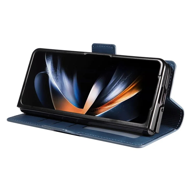 FORWENW Fantasy Series for Samsung Galaxy Z Fold5 5G Magnetic Phone Case Skin-touch Leather Cover