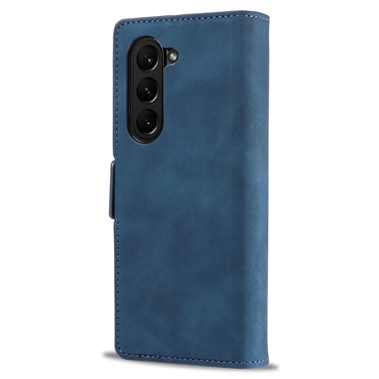 FORWENW Fantasy Series for Samsung Galaxy Z Fold5 5G Magnetic Phone Case Skin-touch Leather Cover