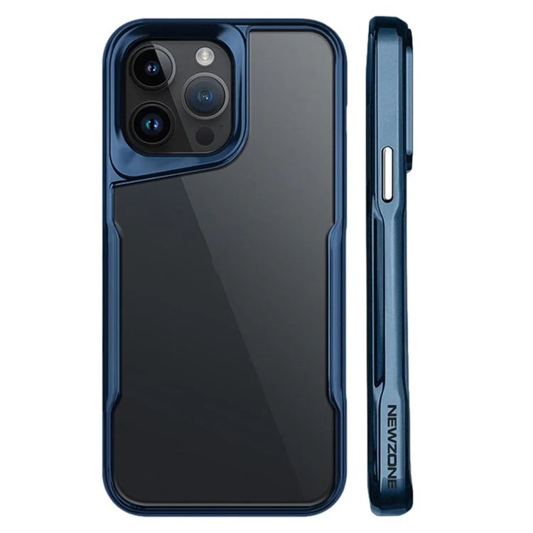 NEWZONE For iPhone 15 Pro Max Cell Phone Case Matte Drop-resistant TPU+Acrylic Shell