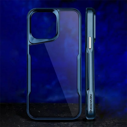 NEWZONE For iPhone 15 Pro Max Cell Phone Case Matte Drop-resistant TPU+Acrylic Shell
