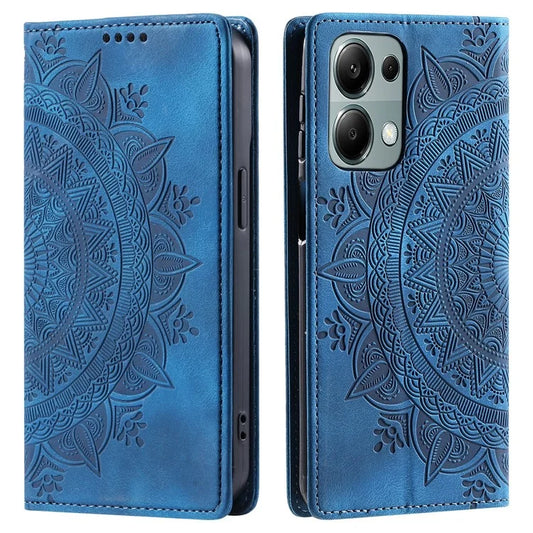 For Xiaomi Redmi Note 13 Pro 4G / Poco M6 Pro 4G Magnetic Case Leather Flip Stand Phone Cover