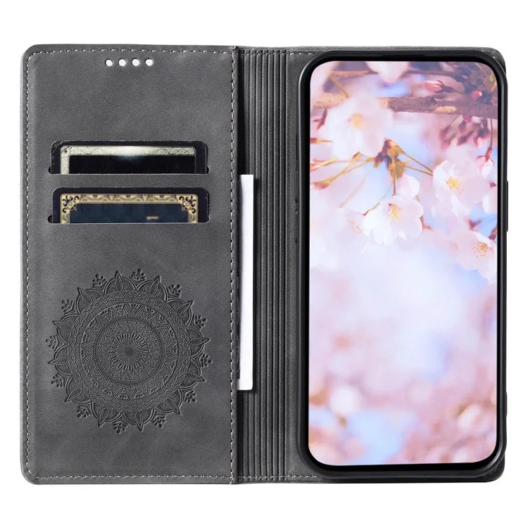 For Xiaomi Redmi Note 13 Pro 4G / Poco M6 Pro 4G Magnetic Case Leather Flip Stand Phone Cover