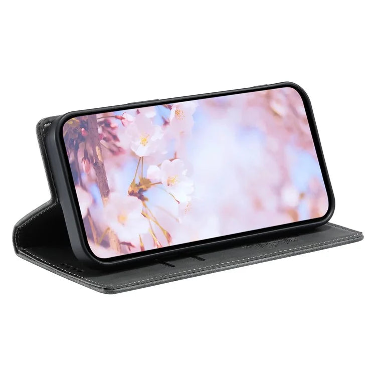 For Xiaomi Redmi Note 13 Pro 4G / Poco M6 Pro 4G Magnetic Case Leather Flip Stand Phone Cover