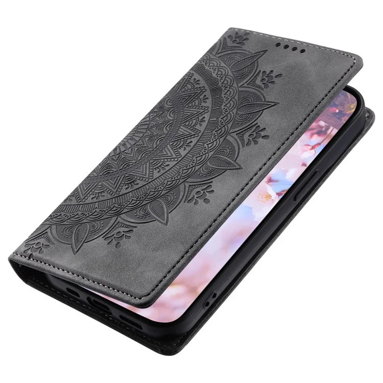 For Xiaomi Redmi Note 13 Pro 4G / Poco M6 Pro 4G Magnetic Case Leather Flip Stand Phone Cover
